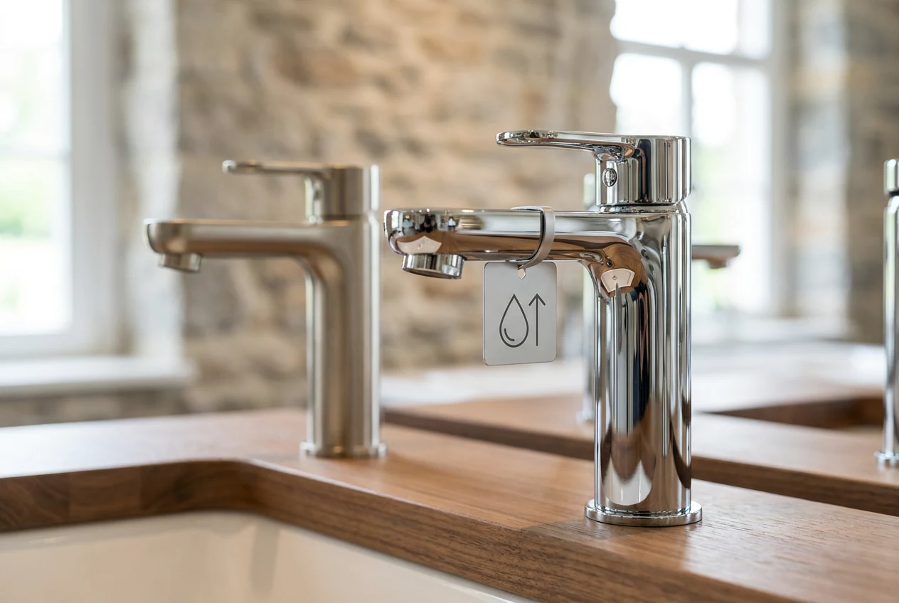 Robinets économes en eau à Véretz