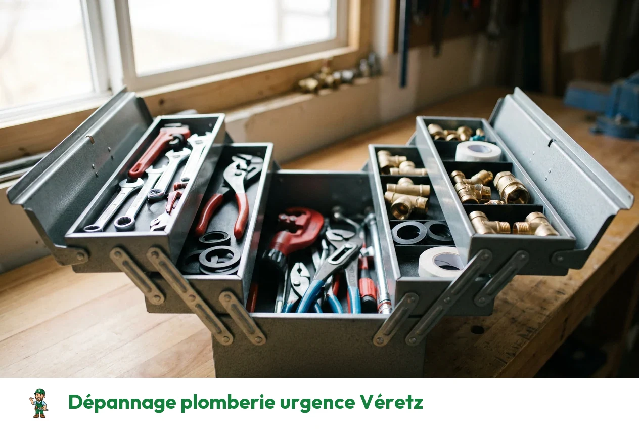 Dépannage plomberie urgence à Véretz