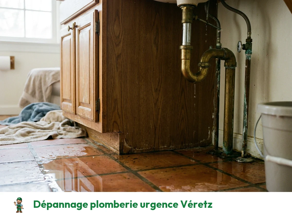 Dépannage plomberie urgence à Véretz