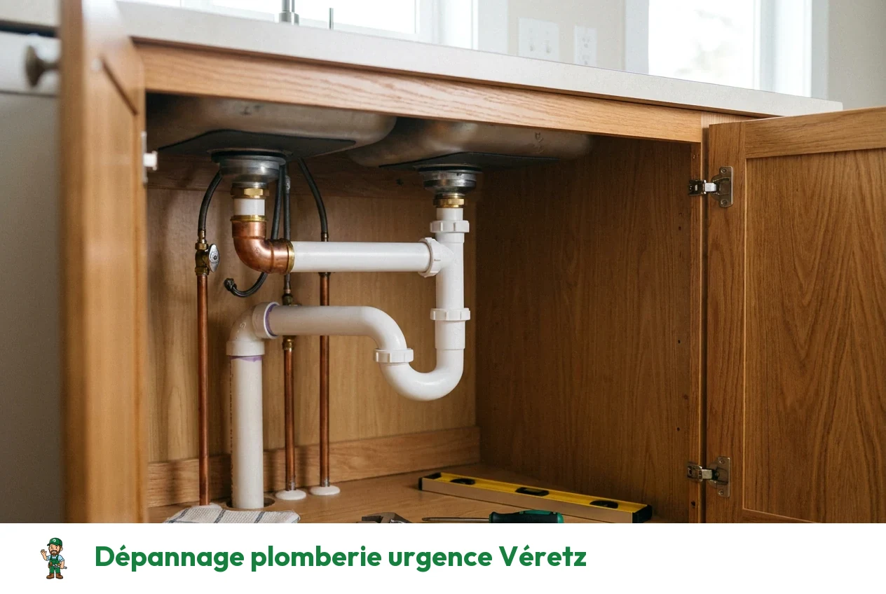 Dépannage plomberie urgence à Véretz