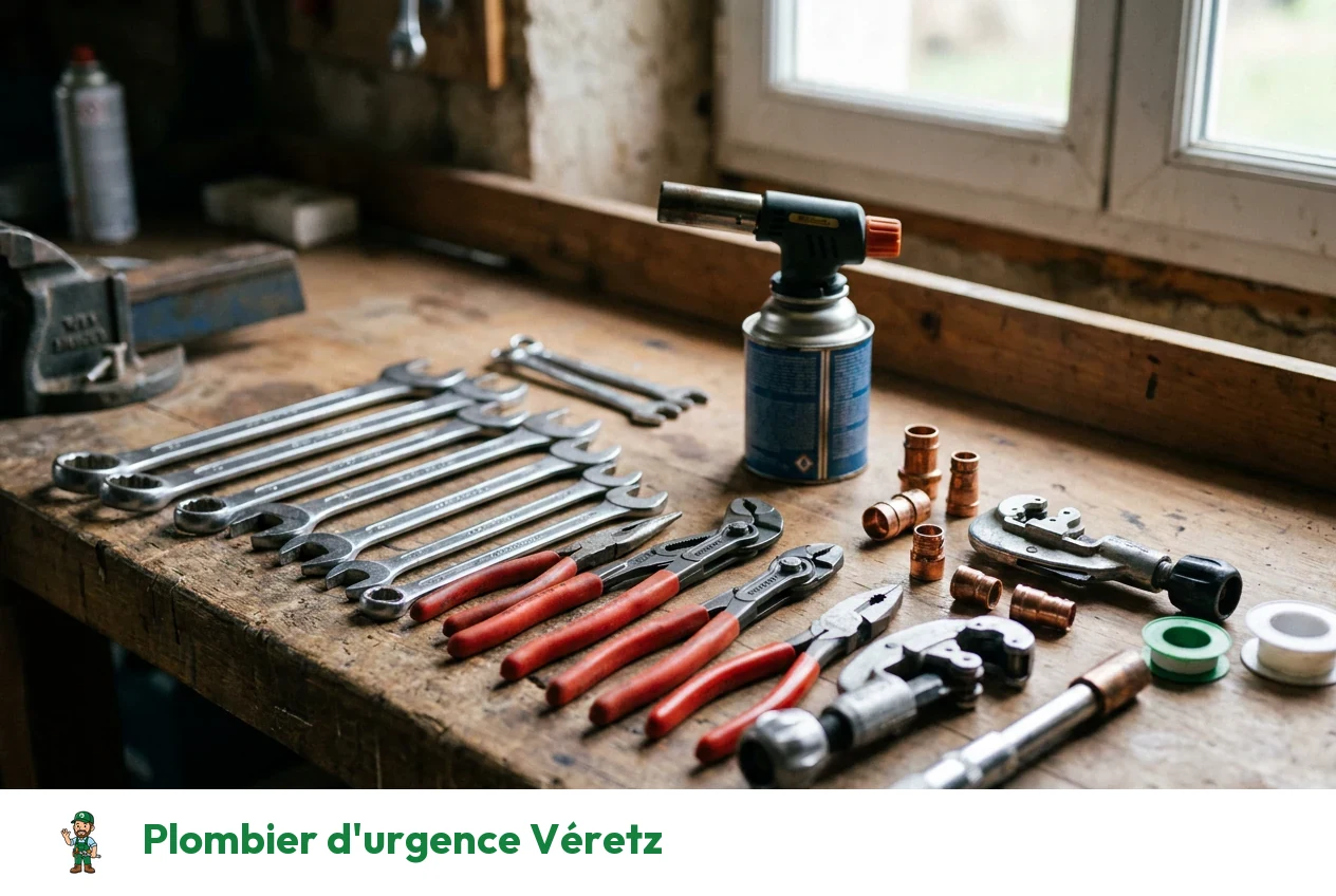 Plombier d'urgence à Véretz