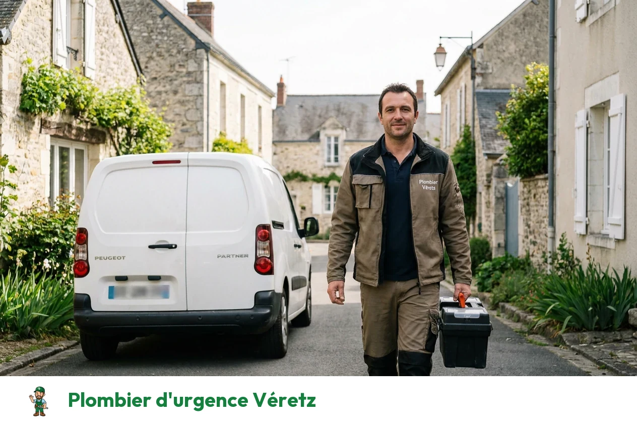 Plombier d'urgence à Véretz
