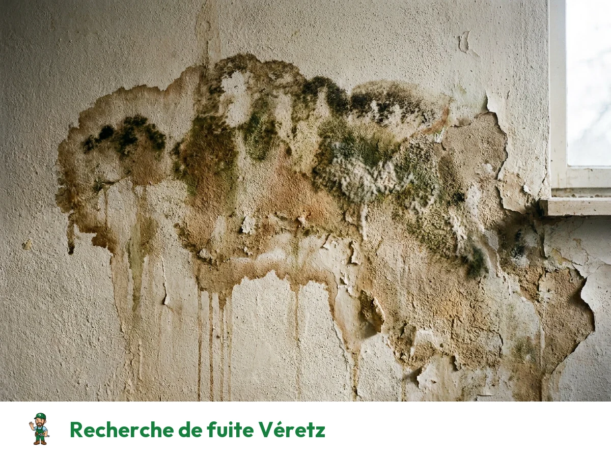 Recherche de fuite à Véretz